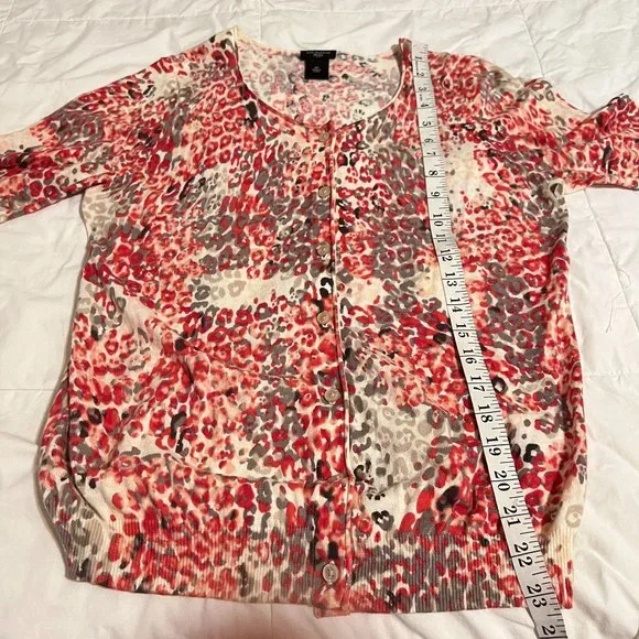 Ann Taylor Factory Short Sleeve Summer top size Mp, - Picture 8 of 8